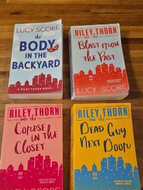 Riley Thorn Book Set - Pink, Orange, Yellow, Blue Covers